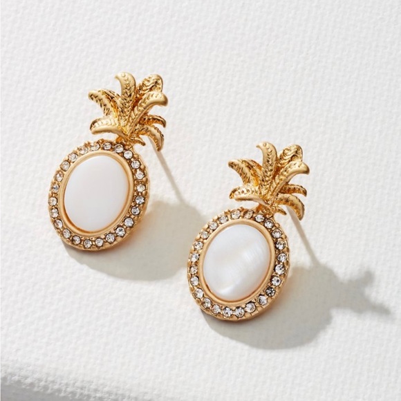 Tommy Bahama Jewelry Tommy Bahama Pineapple Paradise Mother Of Pearl Stud Earring Poshmark